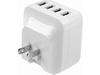 4-PORT USB WALL CHARGER 34W / 6.8A