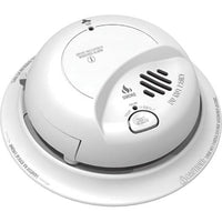 BRK SC9126BTCA 120VAC Wire-In Smoke and Carbon Monoxide Alarm with 9V Battery Back Up