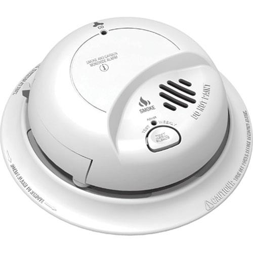 BRK SC9126BTCA 120VAC Wire-In Smoke and Carbon Monoxide Alarm with 9V Battery Back Up