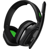 Astro Gaming Astro A10 Headset - Stereo - Mini-phone (3.5mm) - Wired - 32 Ohm - 20 Hz - 20 kHz - Over-the-ear, Over-the-head - Binaural - Circumaural - Green, Gray