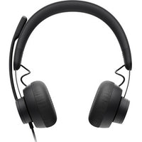 Logitech Zone HeadsetLogitech Zone Headset - Stereo - USB Type C - Wired - 32 Ohm - 20 Hz - 16 kHz - Over-the-head - Binaural - Circumaural - 6.2 ft Cable - Uni-directional, Omni-directional Microphone Less