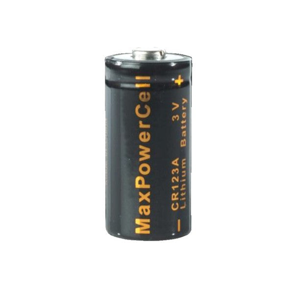 MaxPowerCell CR123A 3V Cylindrical Lithium Battery