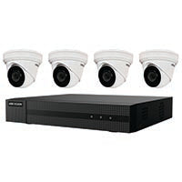 Hikvision EKI-K41T44 4K Surveillance Value Express 5-Piece Kit, (1) ERI-K104-P4 NVR, (4) ECI-D24F2 Cameras