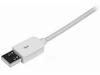 1M WHITE 8-PIN LIGHTNING TO USB CABLE