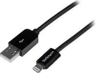 2M BLACK 8-PIN LIGHTNING TO USB CABLE