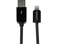 2M BLACK 8-PIN LIGHTNING TO USB CABLE