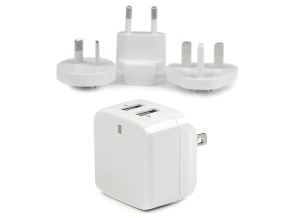 DUAL PORT USB WALL CHARGER 17W/3.4A