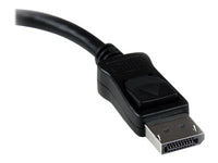 STARTECH.COM DISPLAYPORT TO DVI ADAPTER - 1920X1200 - DISPLAY PORT TO DVI DONGLE - PASSIVE DP TO DVI-D ADAPTER (DP2DVI) - DISPLAYPORT ADAPTER - 9.4 IN